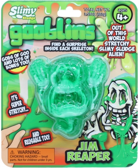 Slimy Gooblins – slime élastique avec surprise