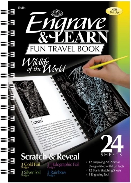 Images à gratter - Animaux sauvages