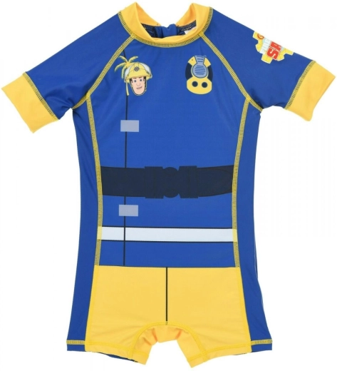 Maillot de bain garçon Sam le pompier avec protection UV 50