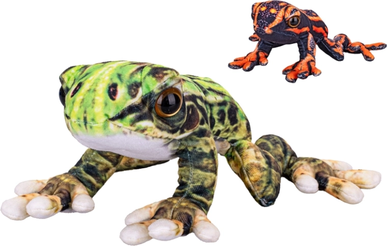 Dendrobate en peluche 22 cm