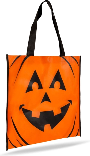 Sac cadeau d’Halloween avec motif citrouille