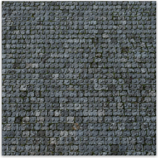 Plaque design BRIXIES Plus - pavés 25,5 x 25,5 cm