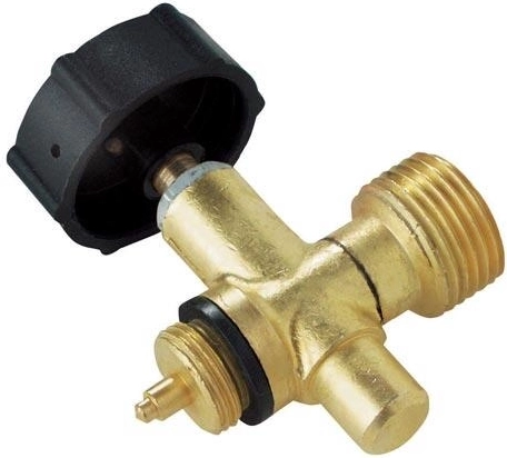 Vanne d’arrêt unidirectionnelle pour bouteille de propane‑butane