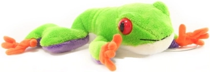 Grenouille en peluche 17 cm