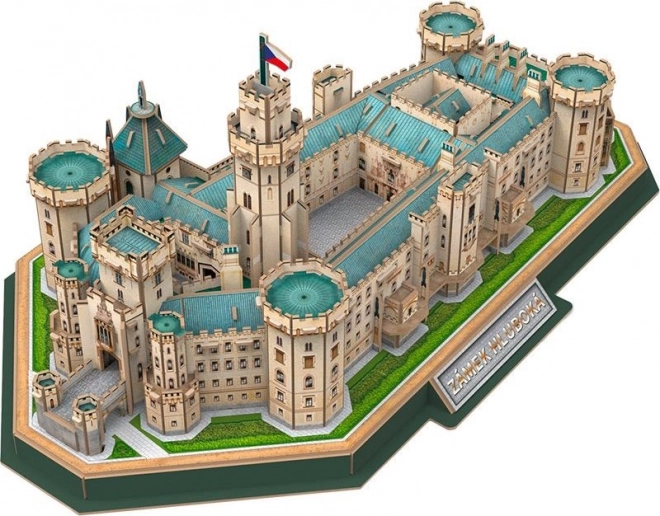 Puzzle 3D Château de Hluboká