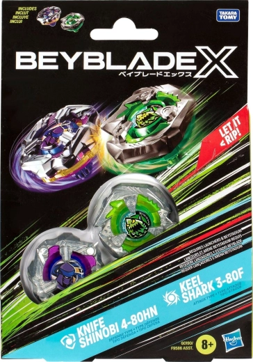 Beyblade X dual pack – set de 2 toupies (assortiment)
