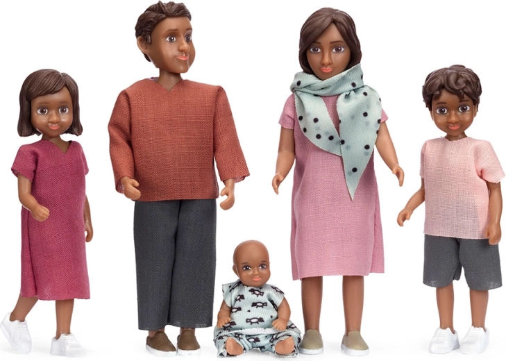 Lundby – set de figurines pour maison de poupées Nikki (5 pcs)