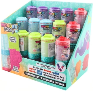 Pâte à modeler qui ne sèche pas et sable 4D WONDER FACTORY
