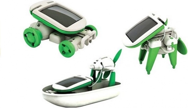 Robot solaire éducatif 6 en 1