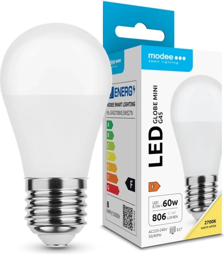 Ampoule LED Modee Globe Mini G45 8,5 W E27 806 lm blanc chaud