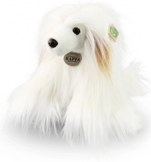 chien en peluche chinois à crête – powder puff 30 cm éco-responsable