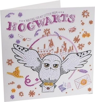 Carte postale Crystal Art Hedvika 18 × 18 cm