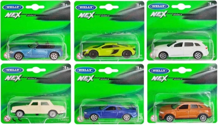 Modèle de voiture Welly 1:60 mix - 1 pièce