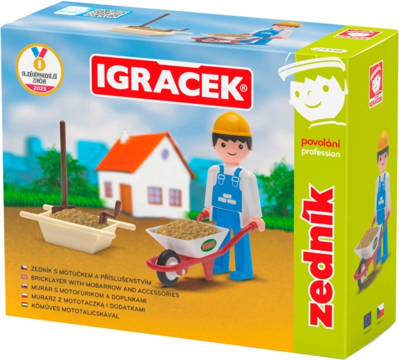 EFKO IGRÁČEK maçon avec accessoires