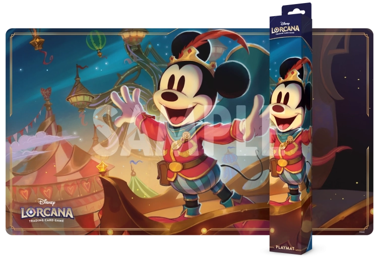 Disney Lorcana set 10 Geflüster aus der Tiefe tapis de jeu Mickey Mouse