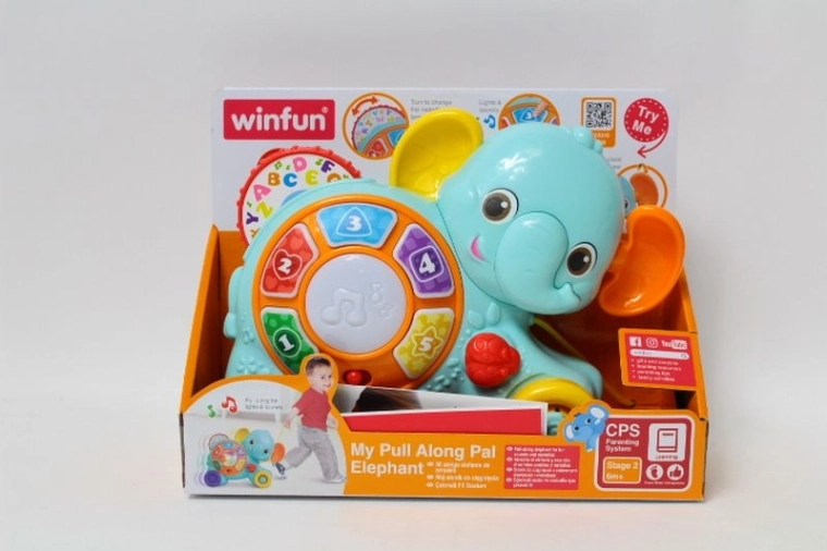 SmilyPlay éléphant à tirer