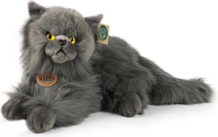 Chat persan en peluche 30 cm de RAPPA, écologique