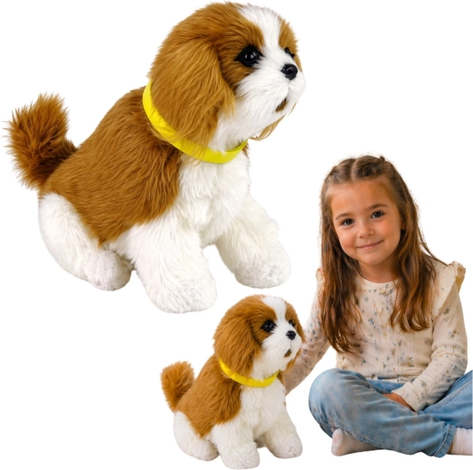 Chiot en peluche interactif Cavalier