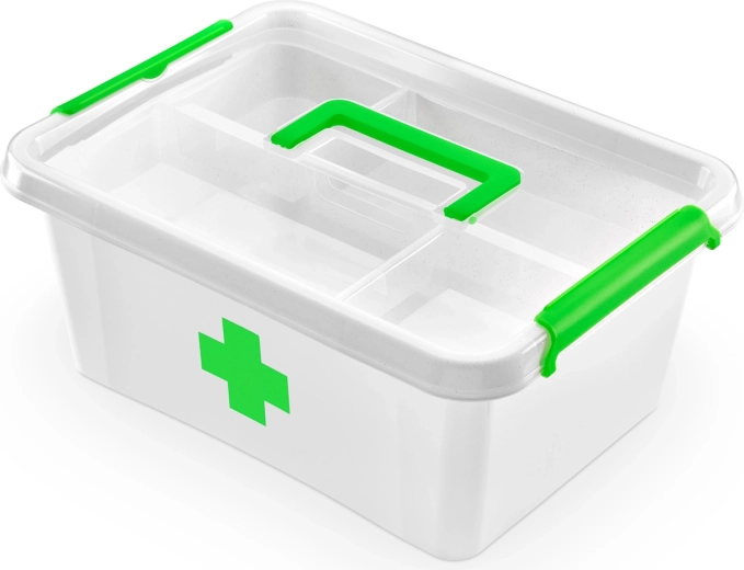 Insert antibactérien/organisateur pour trousse de premiers secours apteczka 12,5 l
