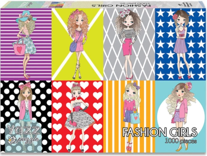 Puzzle YAZZ « Filles à la mode » 1000 pièces