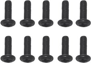 Vis Torento 2,5 × 6 × 10 mm (10 pcs)