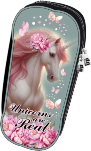 Trousse à deux compartiments Back me up Unicorns