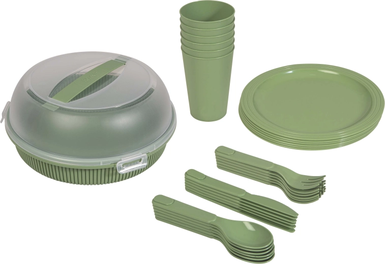 Set de vaisselle de pique-nique Toro 32 pièces