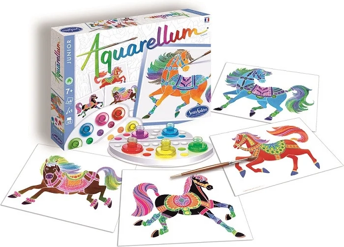 SentoSphere aquarelles junior – chevaux