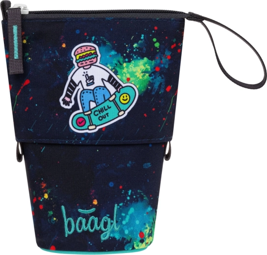 Trousse scolaire verticale BAAGL Chill GRS