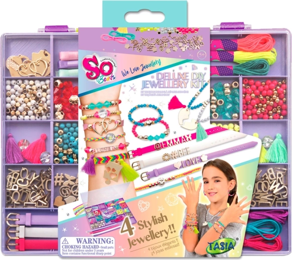 Tasia deluxe kit pour fabriquer des colliers et des bracelets