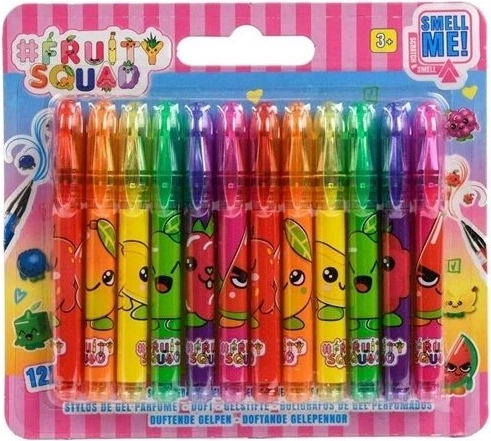 Fruity Squad – ensemble parfumé de mini stylos gel (12 pcs)