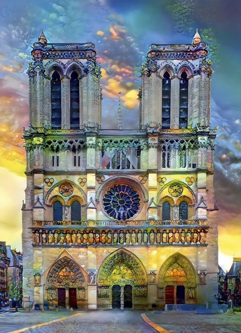 Puzzle BLUEBIRD Notre‑Dame à Paris 1000 pièces