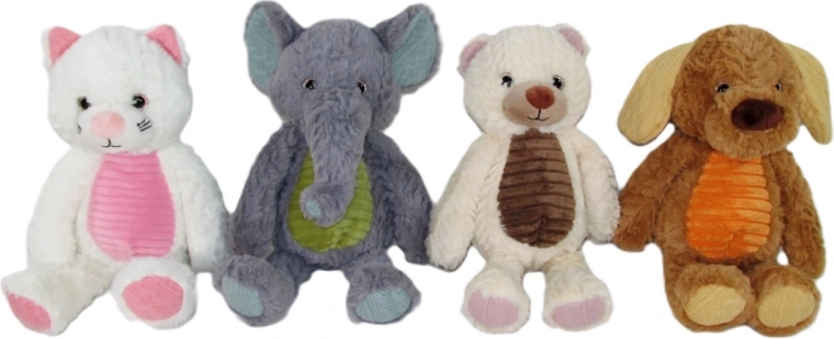 Peluche animaux 22 cm SUN-DAY – assortiment de motifs