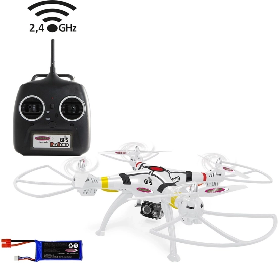 Drone Jamara Payload GPS avec Wi‑Fi FPV Full HD et fonction de retour à la maison