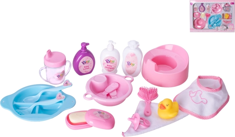 Set d’accessoires pour bébé, 18 pièces