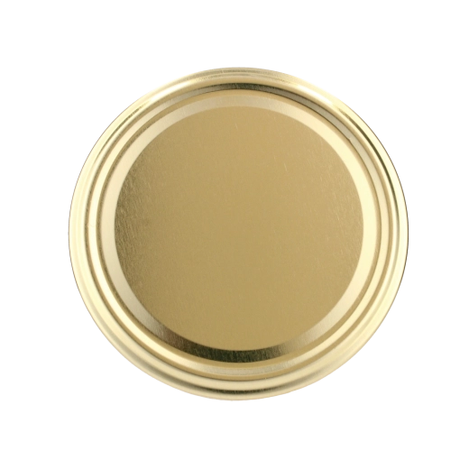 Lot de couvercles de stérilisation dorés 89 mm à 6 ergots – 10 pcs