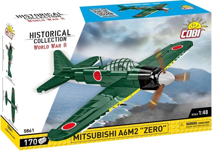 Jeu de construction Mitsubishi A6M2 Zero