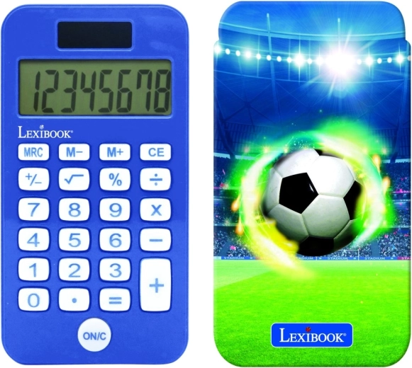 Lexibook calculatrice de poche au motif de football