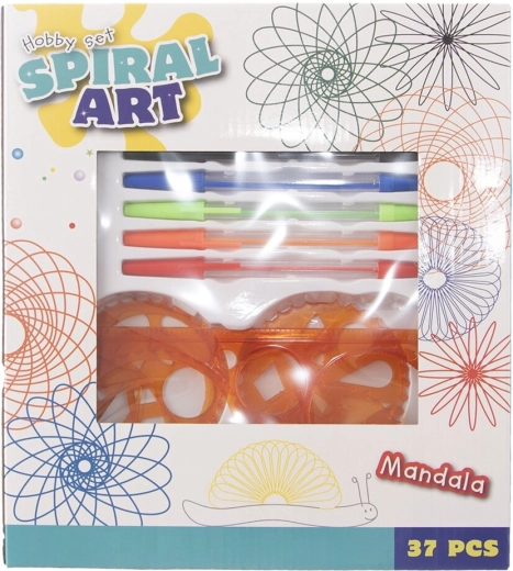 Kit créatif pour peindre des mandalas – 37 pièces