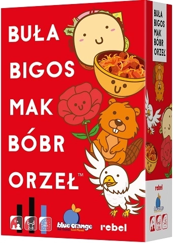 Rebel Buła, bigos, mak, bóbr, orzeł – jeu de cartes d’observation
