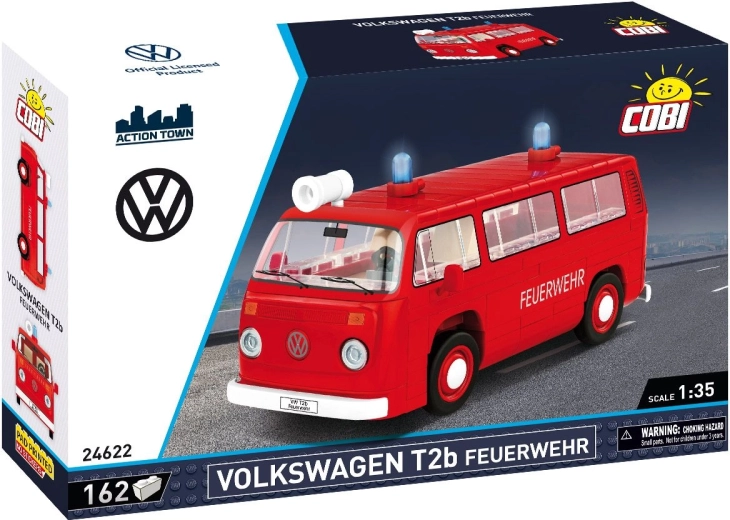 Cobi Volkswagen T2b pompiers 1:35 (162 pièces)