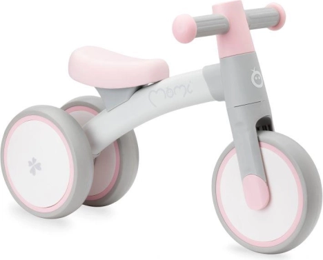 Trottinette d'équilibre pour enfants MoMi Tedi rose