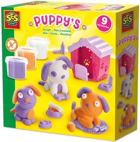 SES Creative – kit de pâte à modeler Chiots
