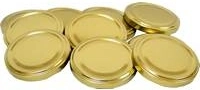 Couvercle doré pour bocaux 66 mm WIECZKA