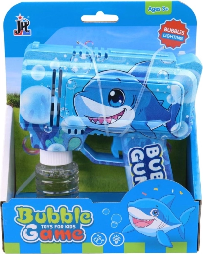 Machine à bulles dauphin à piles 16 cm