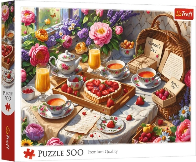 Puzzle 500 Douceurs pour la fête des Mères