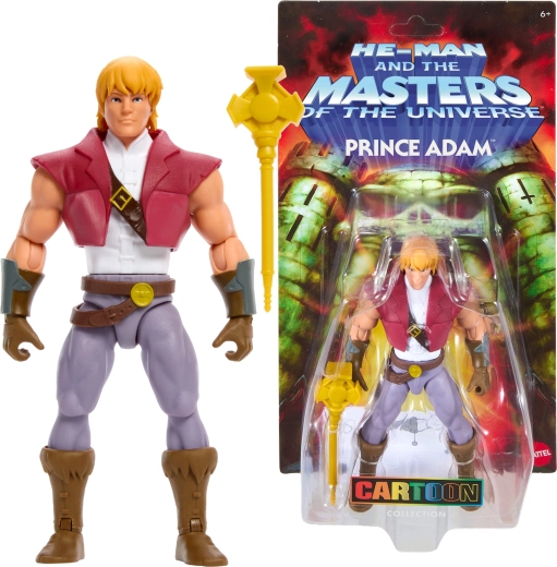 Masters of the Universe Prince Adam figurine 14 cm avec accessoire