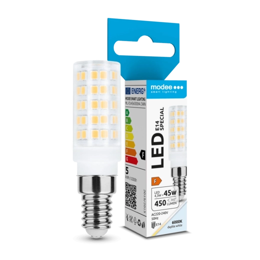 Ampoule LED céramique Modee Lighting E14 4,3 W blanc froid 360°