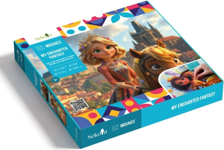 Sekoia – kit créatif mosaïque Princesses