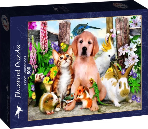 Puzzle Bluebird Bons compagnons 500 pièces